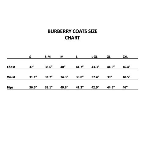 the burberry coat|Burberry coat size chart.